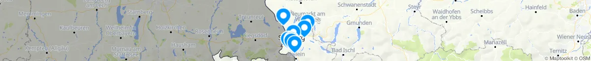 Map view for Pharmacies emergency services nearby Köstendorf (Salzburg-Umgebung, Salzburg)
